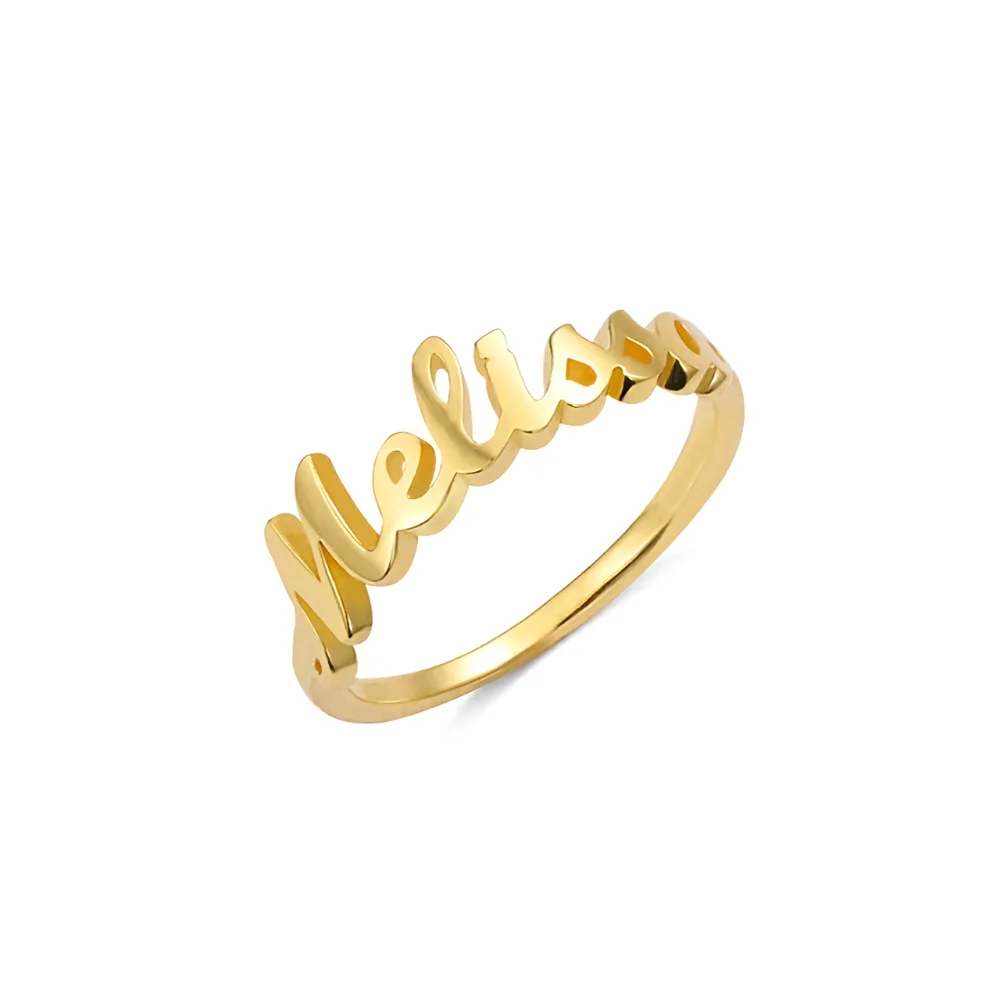 Yofair Sterling silver name ring