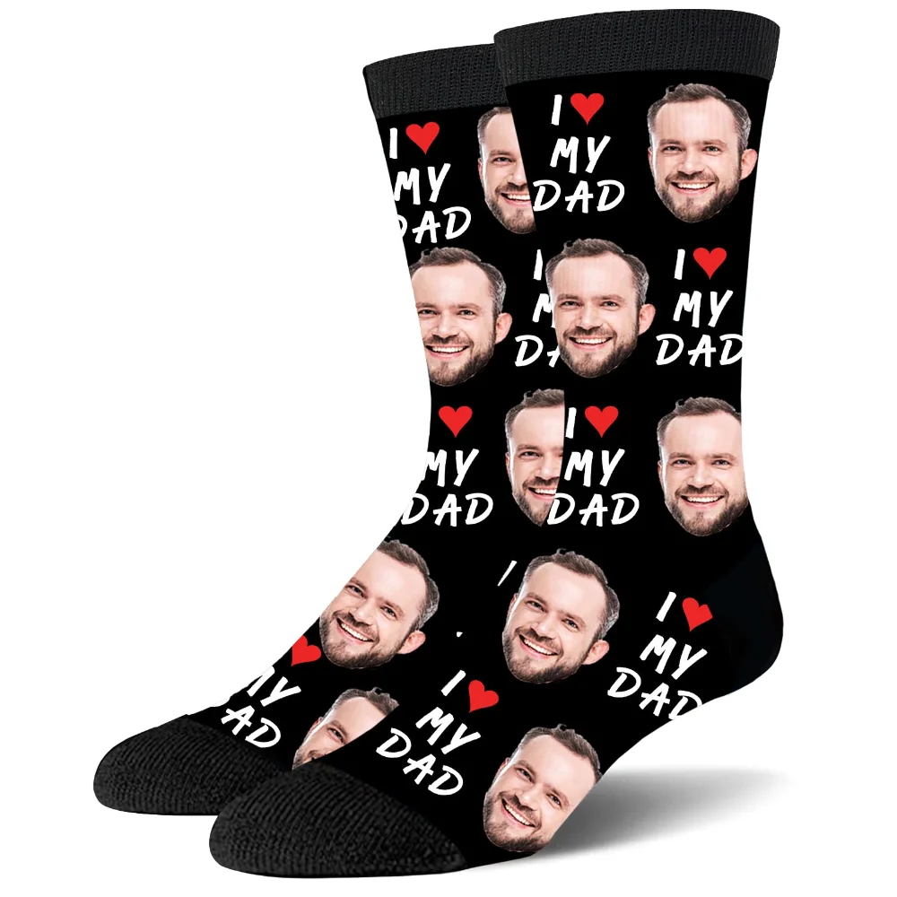 Yofair Photo socks with a face