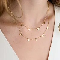 Initial necklace 1