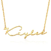 Name Necklace 01-Cable Chain